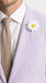 Mens Lavender Seersucker Blazer – Lightweight Striped Summer Sport Coat Casual Smart Formal Jacket