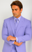 Mens Lavender Zoot Suit Long Jacket 3 Piece