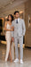 Mens Light Gray and Navy Pinstripe 3 Piece Suit – Peaky Blinders Inspired Vintage Gangster 1920s Suit