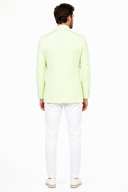 Mint Green Blazer - Light Green Blazer For Men