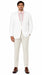 Mens Linen Blazer - Brilliant White Sport Coat