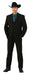 Men's Long Black Fashion Dress Zoot suits