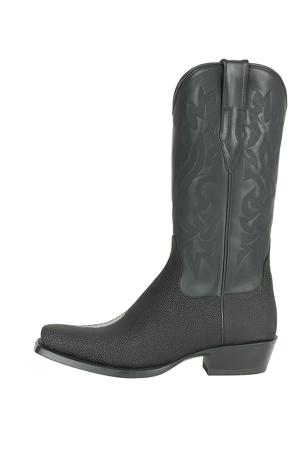 Men's Los Altos Boots Classic Genuine Stingray 7 Toe Single Stone Handmade Dress Cowboy Botas De Mantarraya - Mantarraya Boots Cheap Priced For Sale Online - Image 4