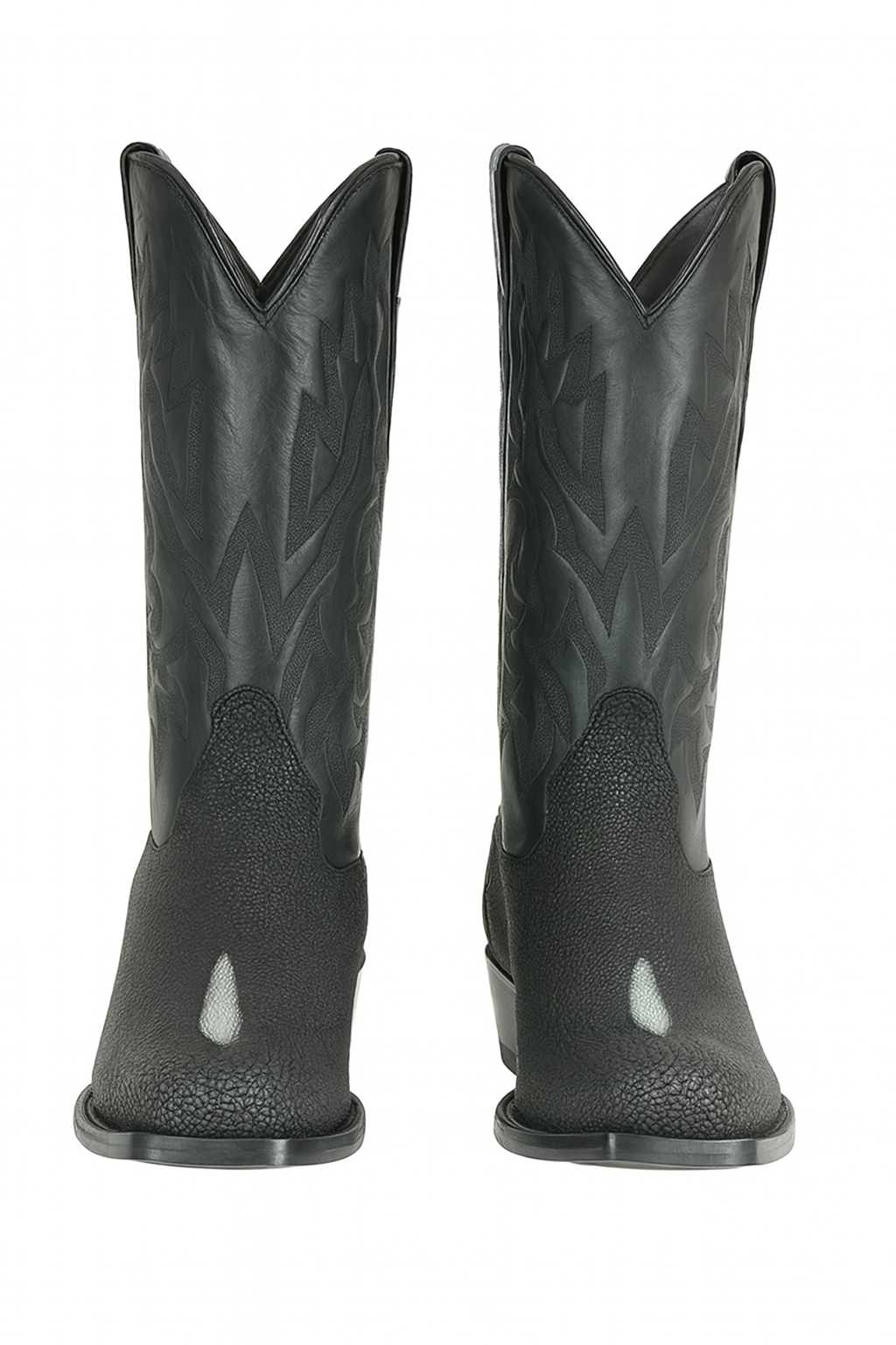 Men's Los Altos Boots Classic Genuine Stingray 7 Toe Single Stone Handmade Dress Cowboy Botas De Mantarraya - Mantarraya Boots Cheap Priced For Sale Online - Image 7