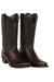 Men's Los Altos Caiman Tail Snip Toe Boots - Black Cherry
