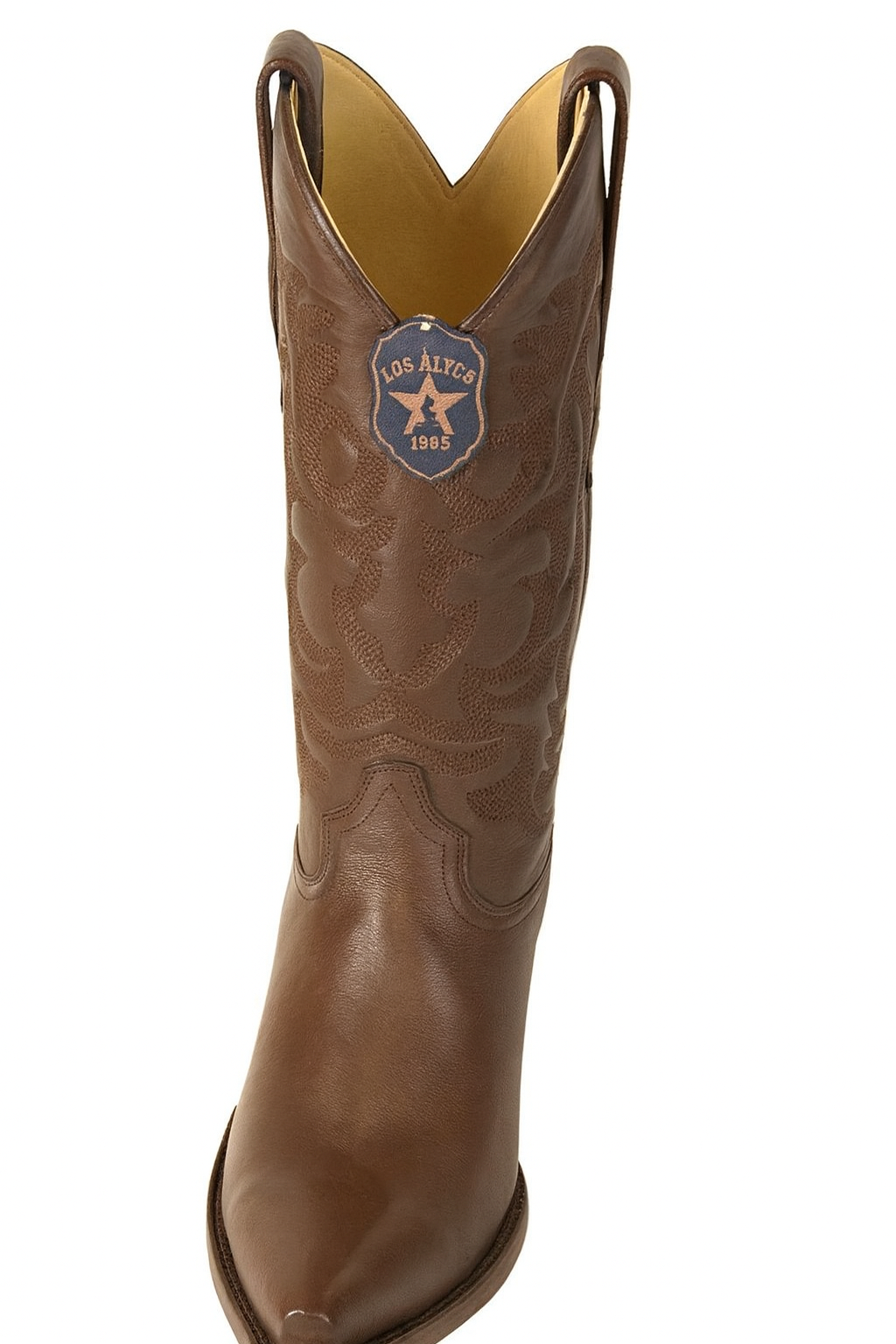 Mens Los Altos Genuine Deer Leather Brown - Image 6