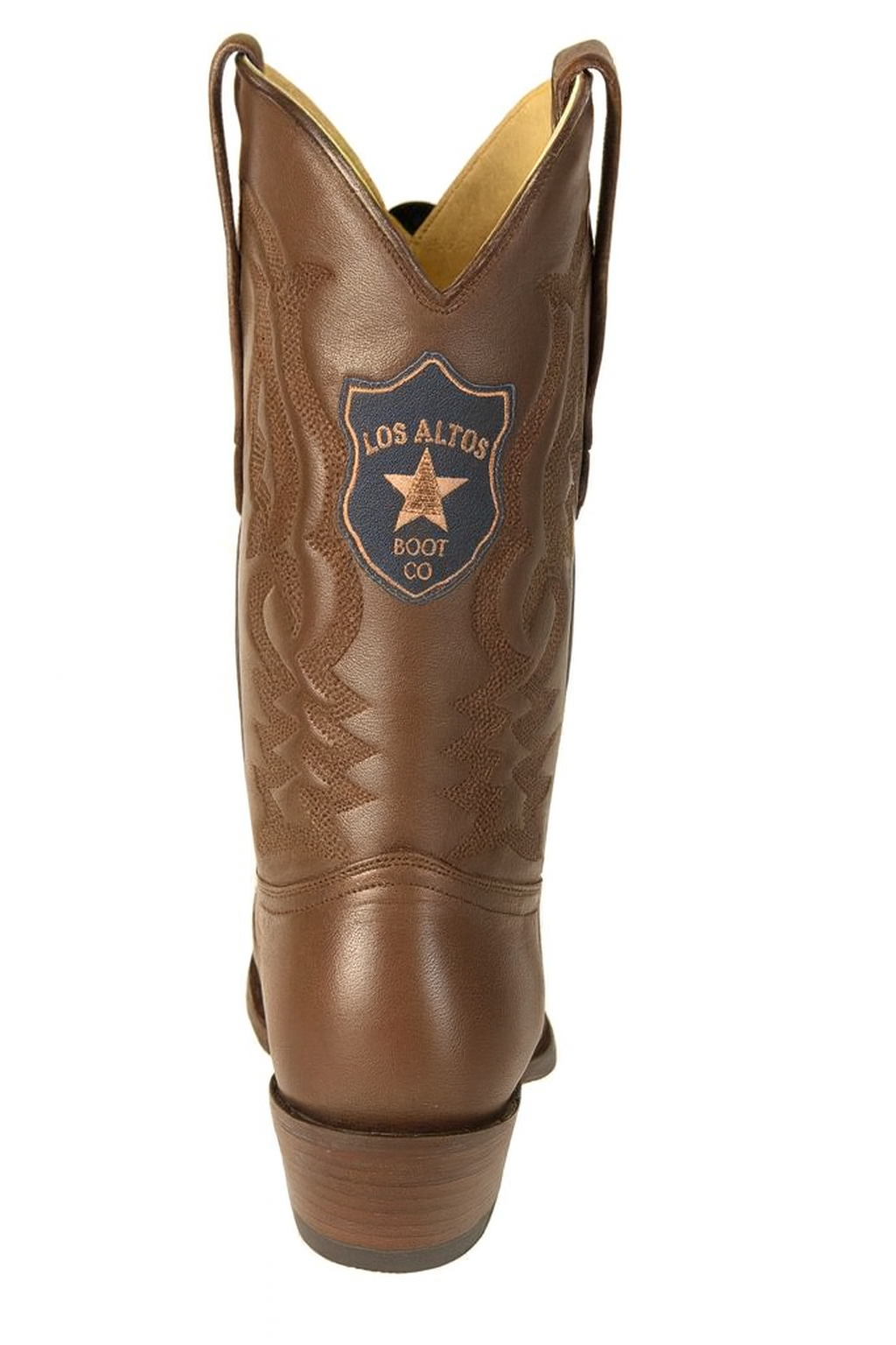 Mens Los Altos Genuine Deer Leather Brown - Image 7