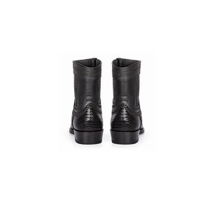 Men's Los Altos Lizard Skin European Toe Short Boots 76B07