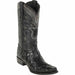 Men's Los Altos Monster Fish European Square Toe Boots - Black