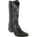 Men's Los Altos Monster Fish European Square Toe Boots - Black