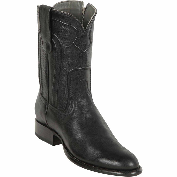 Men's Los Altos Original Leather Boots Roper Toe with Zipper