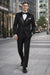 2 Button Super 120'S Wool Tuxedo Jacket + Pants