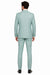 Tiglio Rosso Suit  - Classic Fit Athletic Cut 100% Wool Super 150s Italian Fabric Peak Lapel in Color Mint Green
