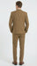 Mens Mocca Brown Taupe textured 1920s Great Gatsby Inspired Suit – Vintage Three Piece Retro Formal Suit Peak Lapel