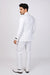 Men's Modern Fit Suits  One Button Peak Lapel White Suit