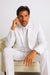 Men's Modern Fit Suits  One Button Peak Lapel White Suit