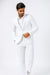 Men's Modern Fit Suits  One Button Peak Lapel White Suit