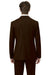 EJ Samuel Brown Modern Peak Lapel Suit with Double Breasted Vest