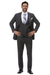 Charcoal Grey Vested EJ Samuel Suit with Double-Breasted Vest