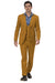 Classic Gold Peak Lapel Two-Button Suit by EJ Samuel