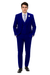 EJ Samuel Midnight Blue Modern Suit with Double-Breasted Vest