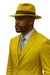 Yellow Zoot Suits - Mens Fashion Golish Yellow 1920s Vintage Look