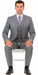 Vitali Brand Suits - Men's Ocean 2 Button jacket Suit