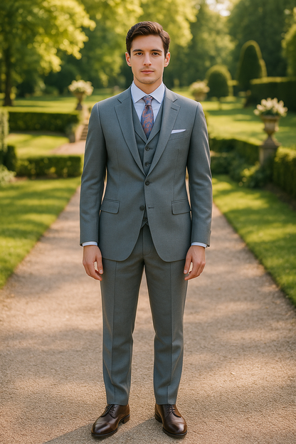 Vitali Brand Suits - Men's Ocean 2 Button jacket Suit
