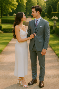 Vitali Brand Suits - Men's Ocean 2 Button jacket Suit