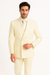 Men's Off White 2pc Double Breasted Suits Dress Suit