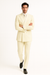 Men's Off White 2pc Double Breasted Suits Dress Suit