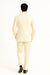 Men's Off White 2pc Double Breasted Suits Dress Suit