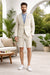 Men's Off white ~ Ivory Slim Fit Summer Business Suits