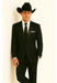 Men'S One Button Slim Fit Solid Black Side Vents Tuxedo Suit With Shawl Lapel