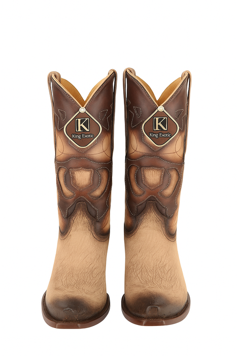 King Exotic Men's Shark Snip Toe Western Boots