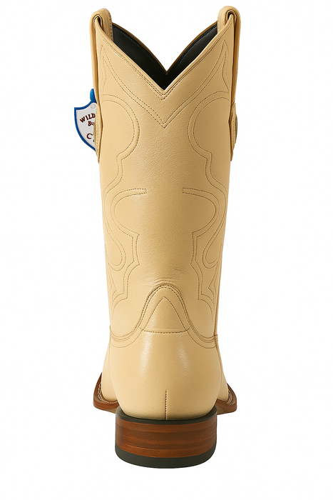 Men's Wild West Smooth Ostrich Skin 3X Toe Boots 29504-B