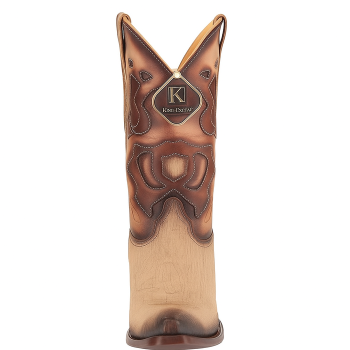 King Exotic Men's Shark Snip Toe Western Boots