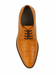 Mens Ostrich Skin Shoes Men's Full Leather Cognac Vestigium Genuine Ostrich Derby Shoes Handcrafted