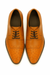 Mens Ostrich Skin Shoes Men's Full Leather Cognac Vestigium Genuine Ostrich Derby Shoes Handcrafted