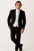 Package Deal High Quality 2-Button  Side Vented Super 120's Tuxedo + White Shirt+White Tie+White Vest