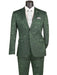 Mens Paisley Prom Suit in Hunter Green – Slim Fit Formal Party Outfit