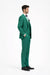 Men's Peak Lapel Green Suit