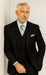 Mens Plaid Suit - Black Windowpane Suit - 1920 Suits
