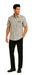 Mens Plaid Walking Suit in black by Dreams by Zacchi – 2 Piece Leisure Outfit with Matching Shirt and Pants - $99