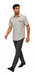 Mens Plaid Walking Suit in grey  by Dreams by Zacchi – 2 Piece Leisure Outfit with Matching Shirt and Pants - $99