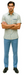Mens Plaid Walking Suit in Powder Blue by Dreams by Zacchi – 2 Piece Leisure Outfit with Matching Shirt and Pants - $99