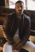 Mens Platini Brown Western Leather Jacket - Vintage Cowboy Style