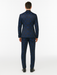 Mens Prom Tuxedo Paisley Suit - Wedding Floral Suit- Midnight - Royal - Navy Blue Wedding Jacket + Vest + Pants