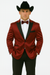 Men's Red 2 Buttons Slim Fit Solid Sharkskin Cheap Priced Blazer Jacket For Men Sport coat