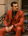 Designer Red Three-Piece Suit – Business & Wedding Wear for Men